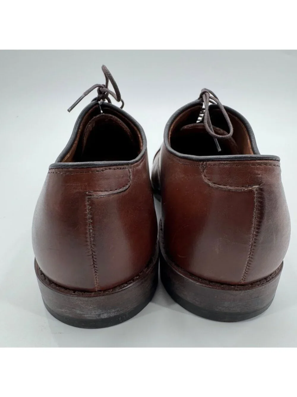 Allen Edmonds Park Avenue Cap-Toe Oxford Brown Leather 12M Men’s Dress Shoes